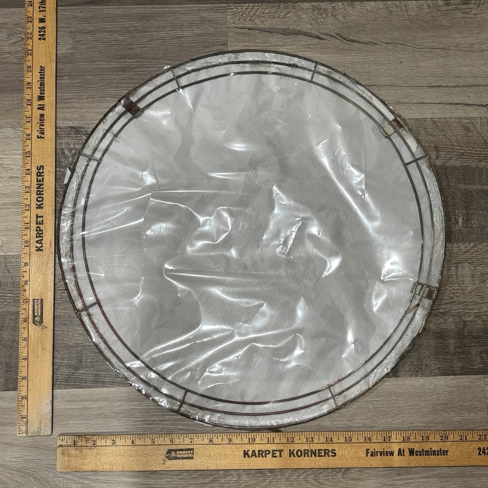 Round White Diffuser Disc Film Lighting Grip Frame Studio