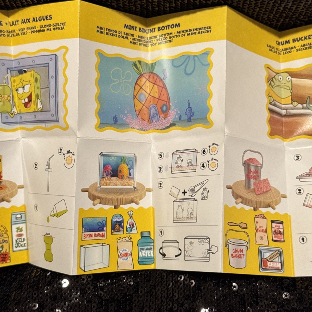 MGA's Miniverse Make It Mini Spongebob Squarepants~HTF Bikini Bottom