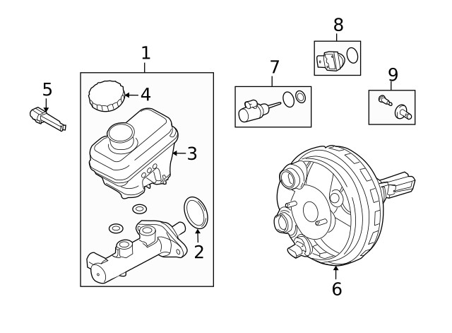 Genuine Ford Sensor 9M6Z2M113A