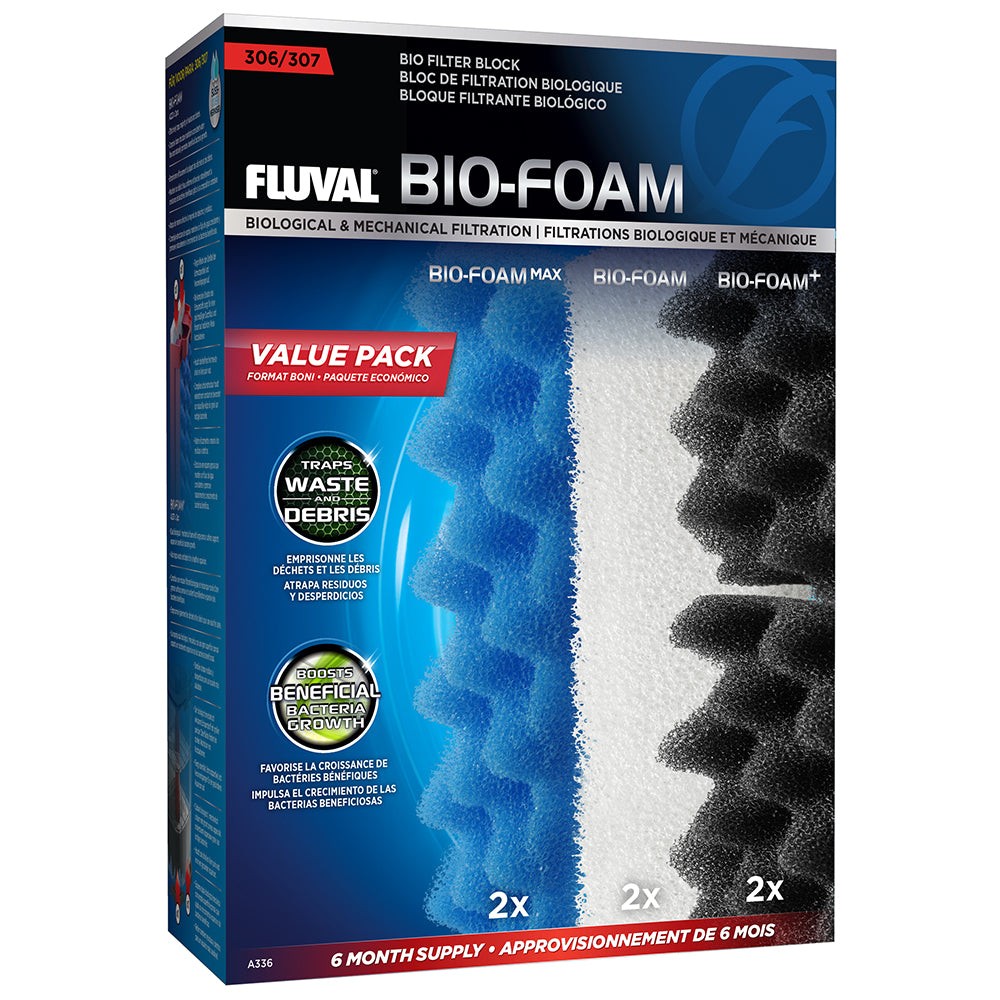 Fluval 306, 307 Bio Foam Value Pack