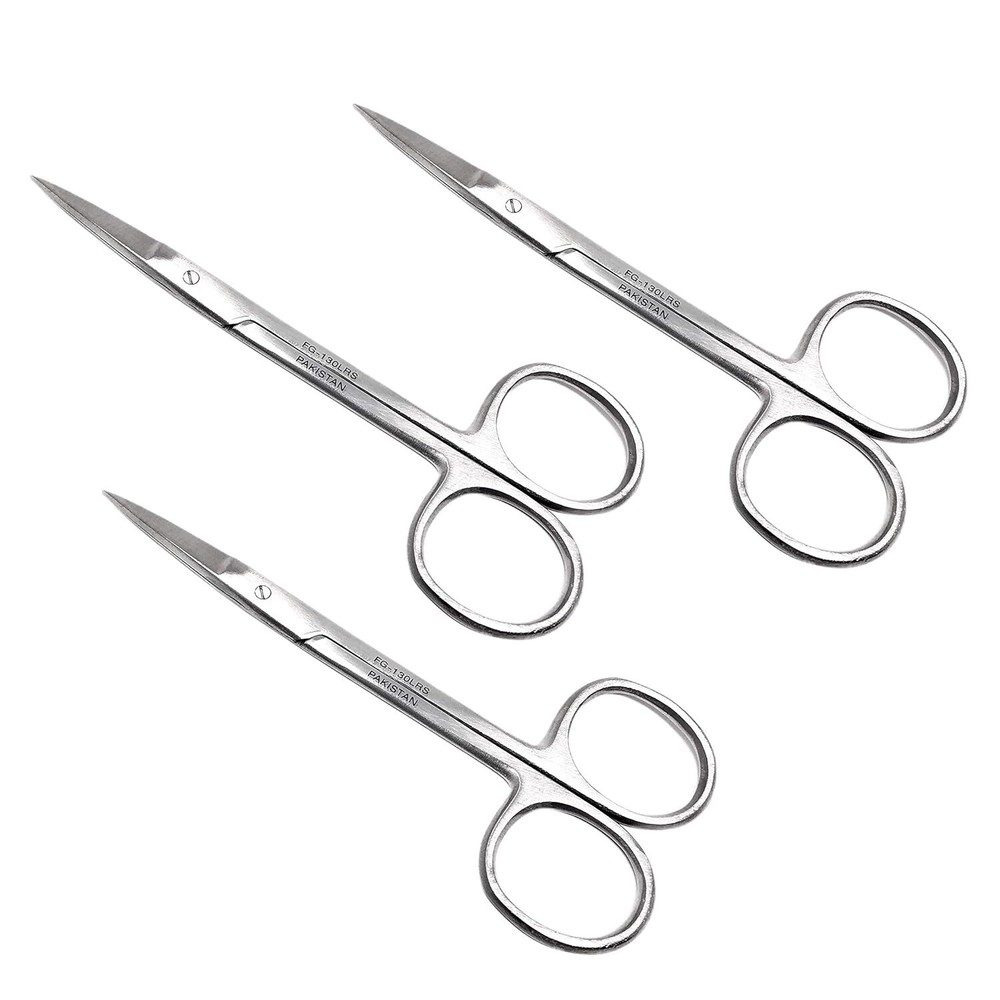 Cynamed Iris Micro Dissecting Precision Lab Scissors Perfect for Nurses Doctors
