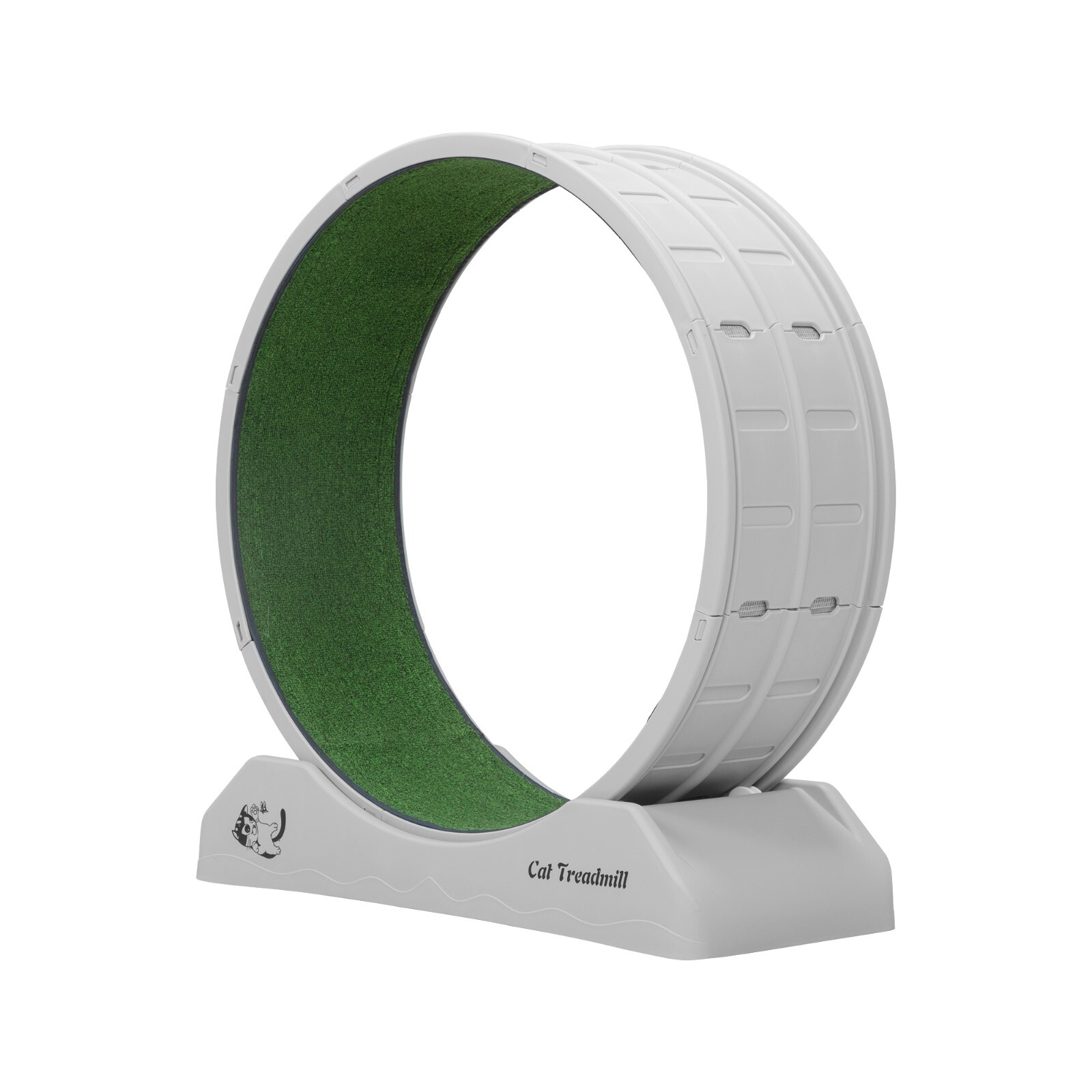 COZIWOW 31.5" Cat Treadmill Exercise Running Wheel Nonslip Carpet Teaser Indoor