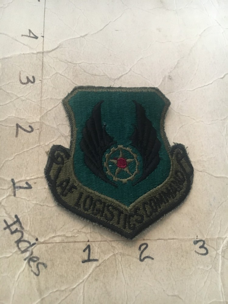 USAF Logistics Command Squadron subdued patch 6/3/25