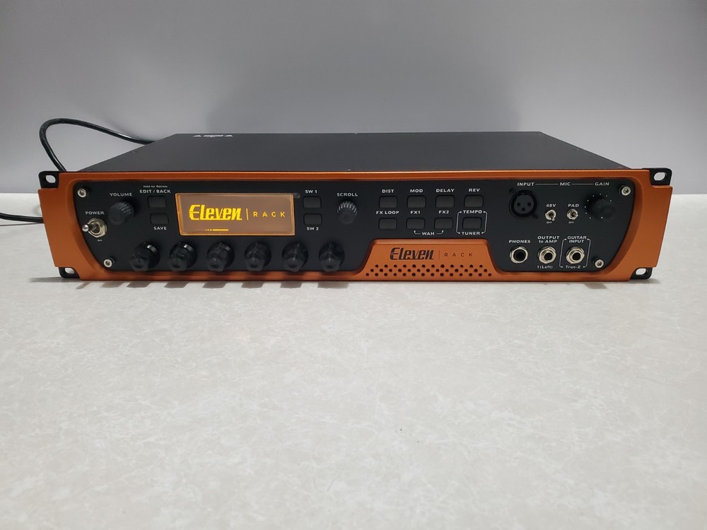 Avid Eleven Rack Multi-Effects Guitar Processor - "Mint Condition"