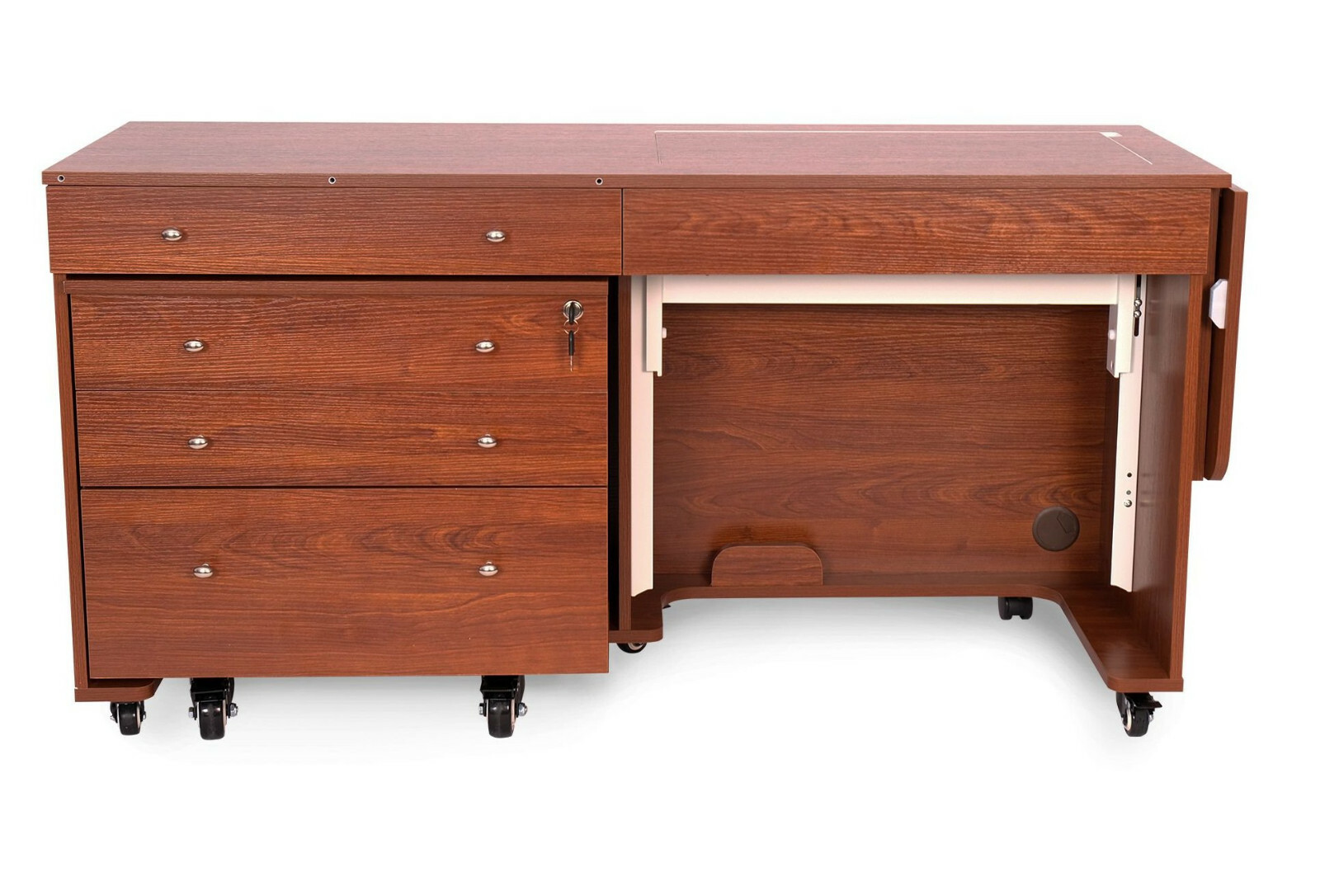 Kangaroo & Joey II Sewing Cabinet - NEW WHITE