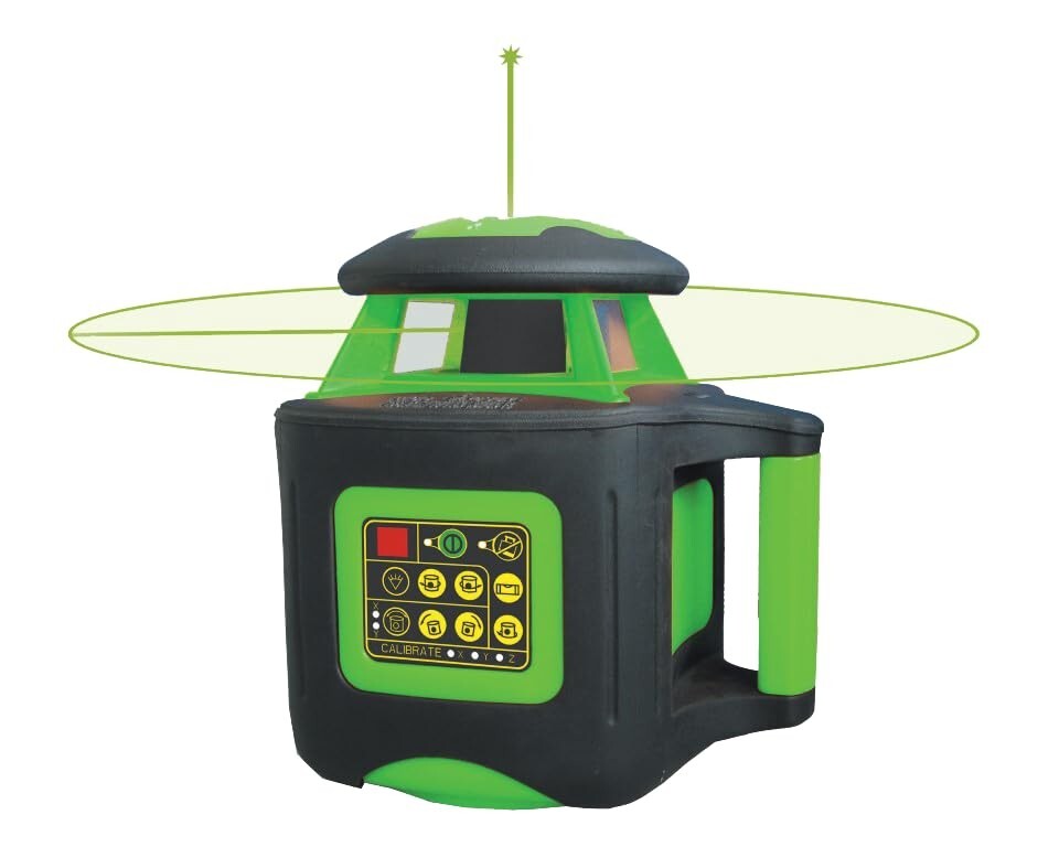 Johnson Level 40-6547 Electronic Self-Leveling Horizontal/Vertical Rotary Level