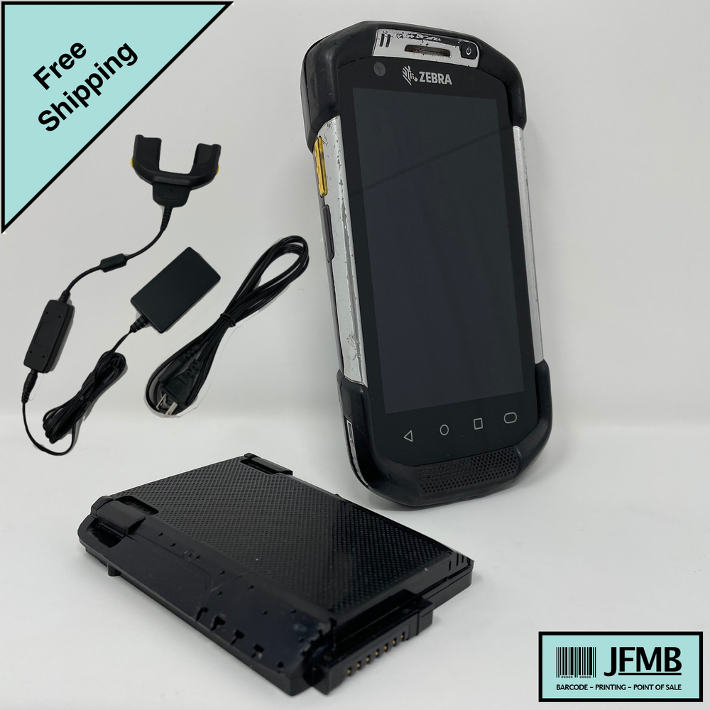 Zebra TC70 Mobile Computer Barcode Scanner Includes Charger Android 5 Lollipop