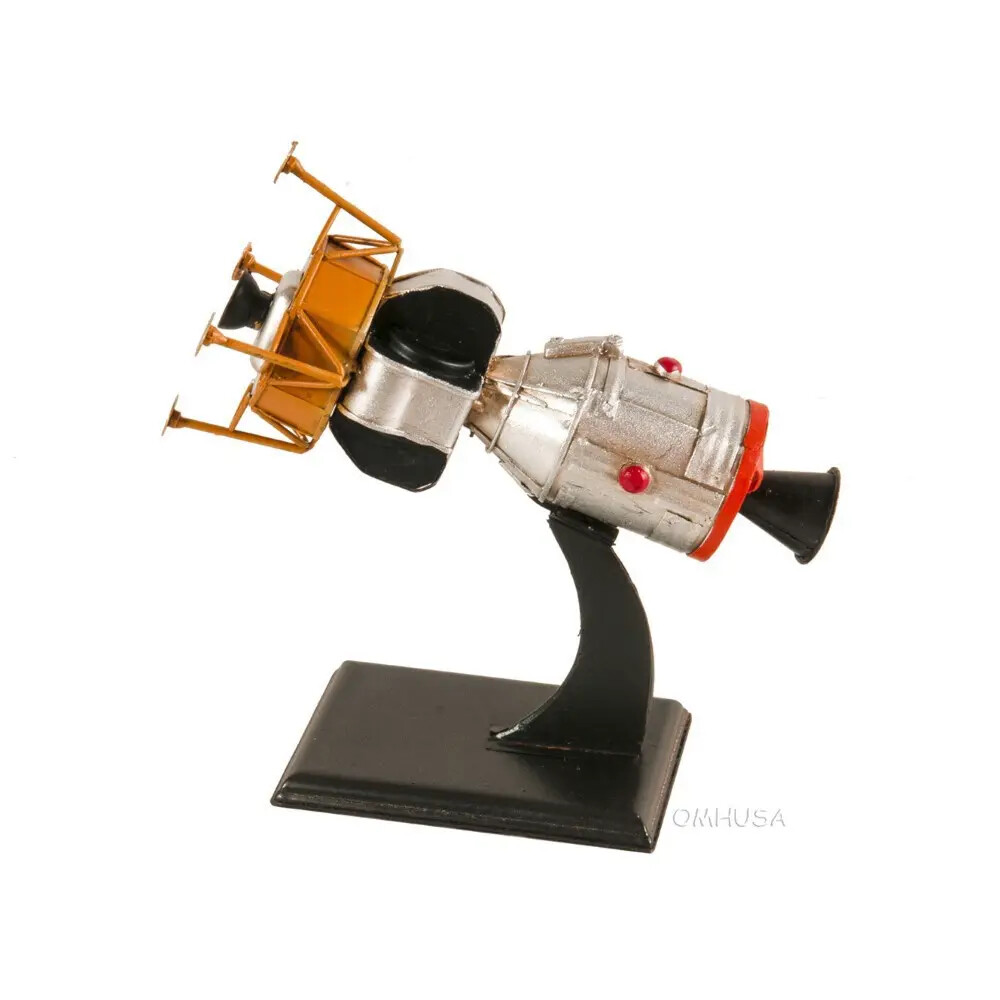 Apollo 11 Spacecraft Metal Model 8.5" Space Mission Command & Lunar Module