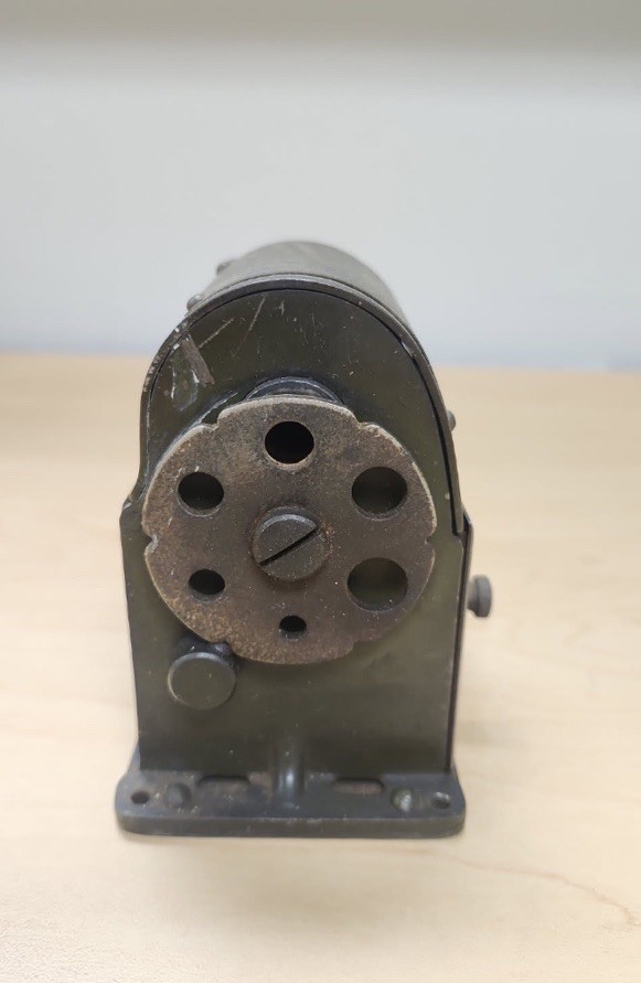 Antique Wizard Pencil Sharpener Works Nice!