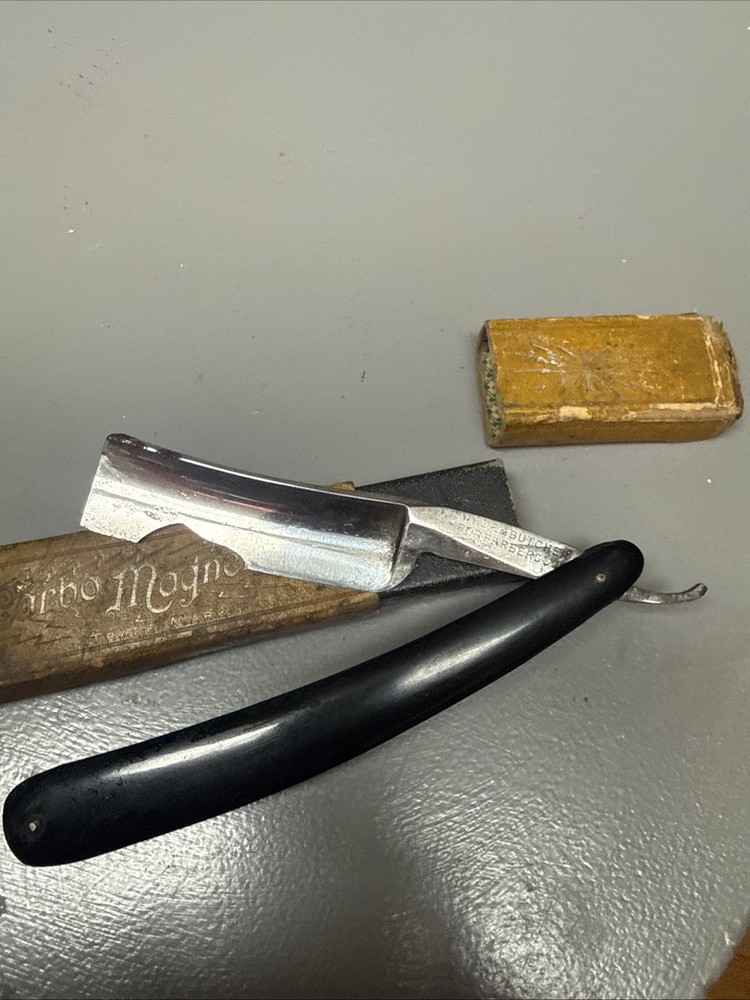 vintage straight razor