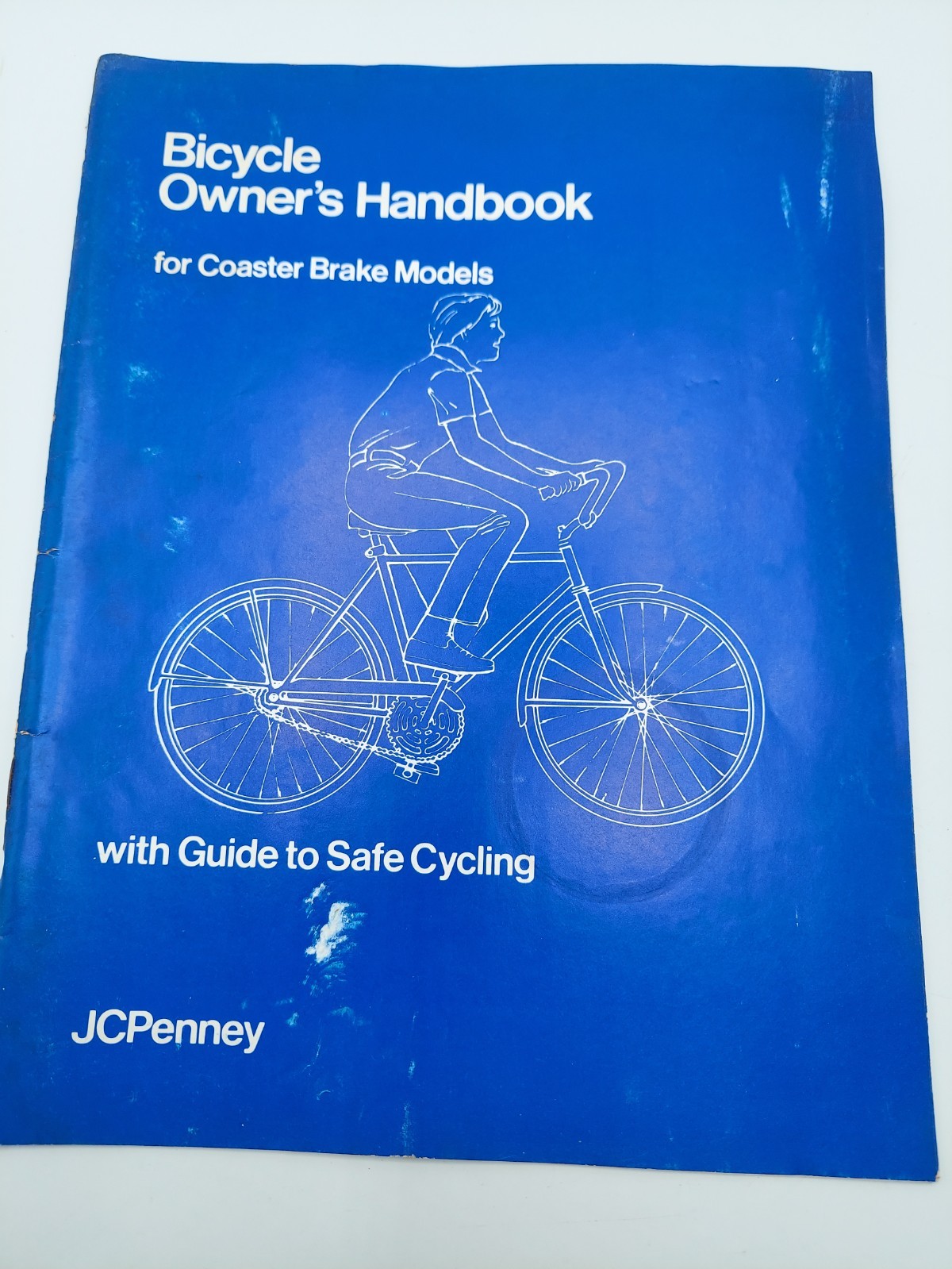 1976 JC Penny Bicycle Owner's Handbook For Coaster Brake Models Mixed Manuals