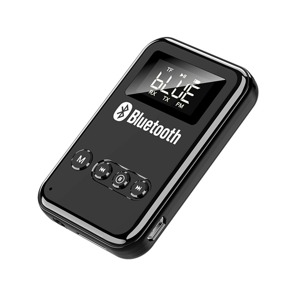 Wireless Bluetooth Transmitter Receiver Stereo Music Audio Adapter For Car TV PC