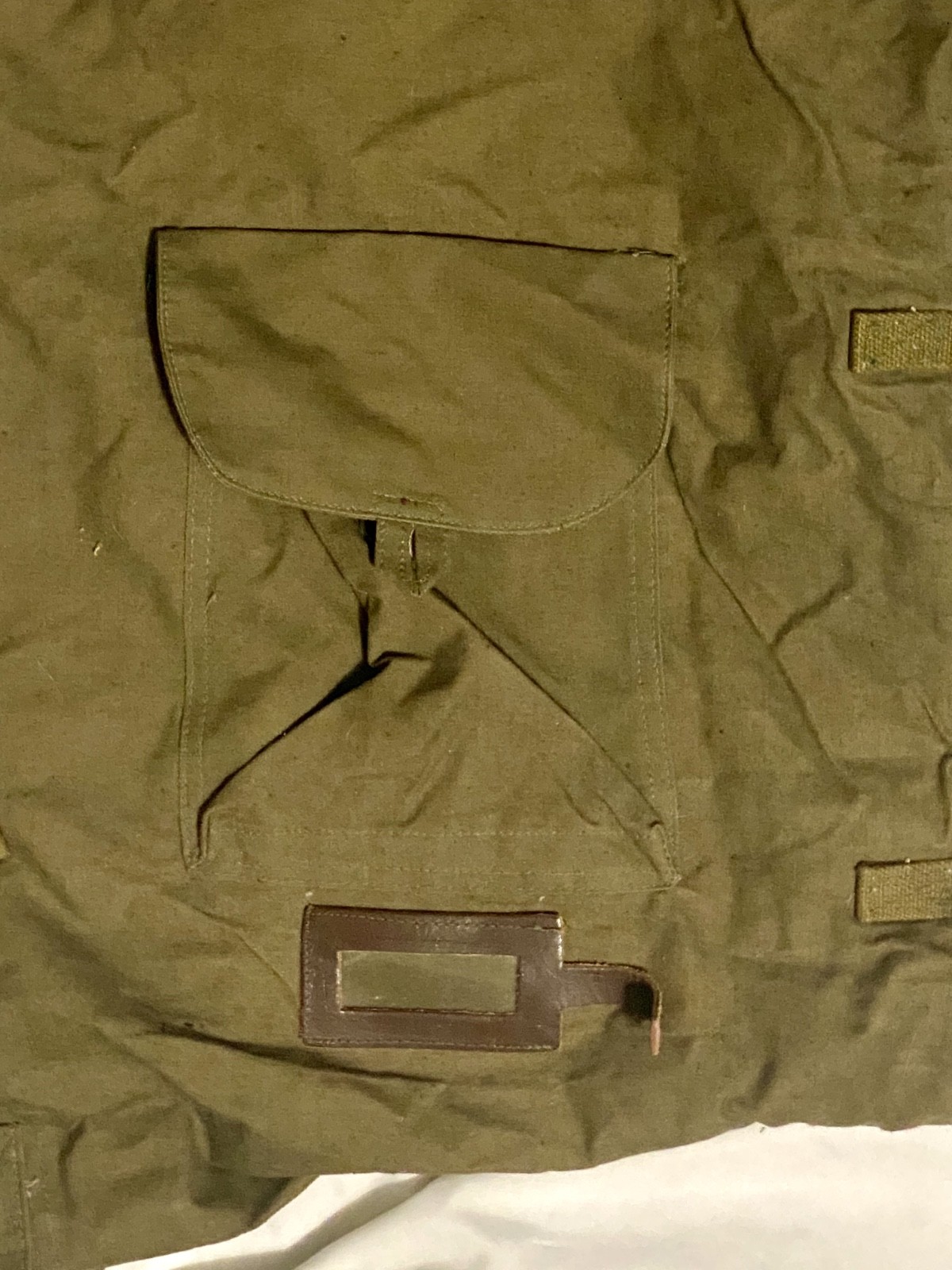 Genuine Soviet Russian Red Army Soldier Canvas Backpack Rucksack Veshmeshok USSR