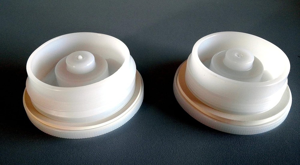 Knockout Bung Cap 2" with 3/4" Knock Out Fine Thread & Coarse Thread Combo Pack