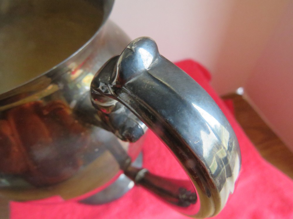 Lehman Brothers Silverplated Pitcher