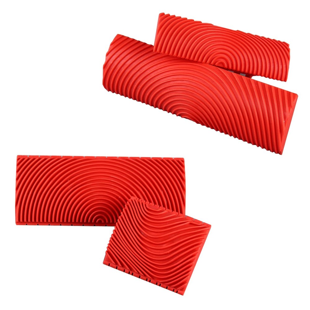 4 Pcs Wood Grain Tool, Graining Painting Texture Pattern with...