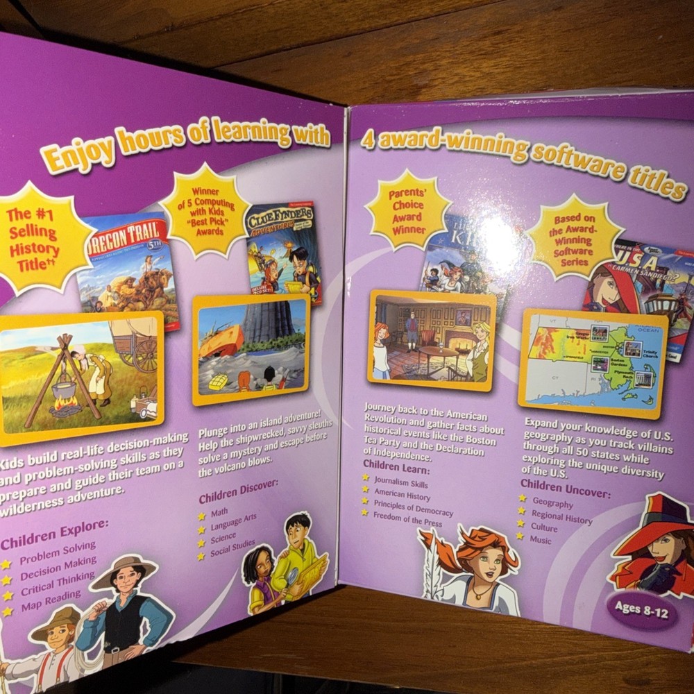 Adventure Workshop 4th-6th Grade 6th Edition PC CD-ROM software New Unopened