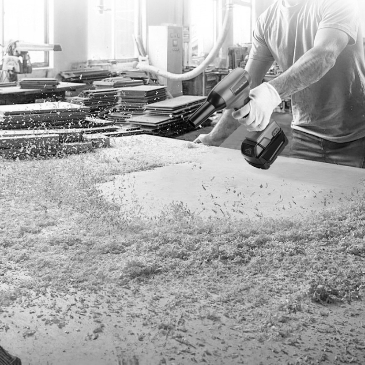 210W Electric Jobsite Air Blower for Ryobi 18v Cordless Leaf Blower Handheld