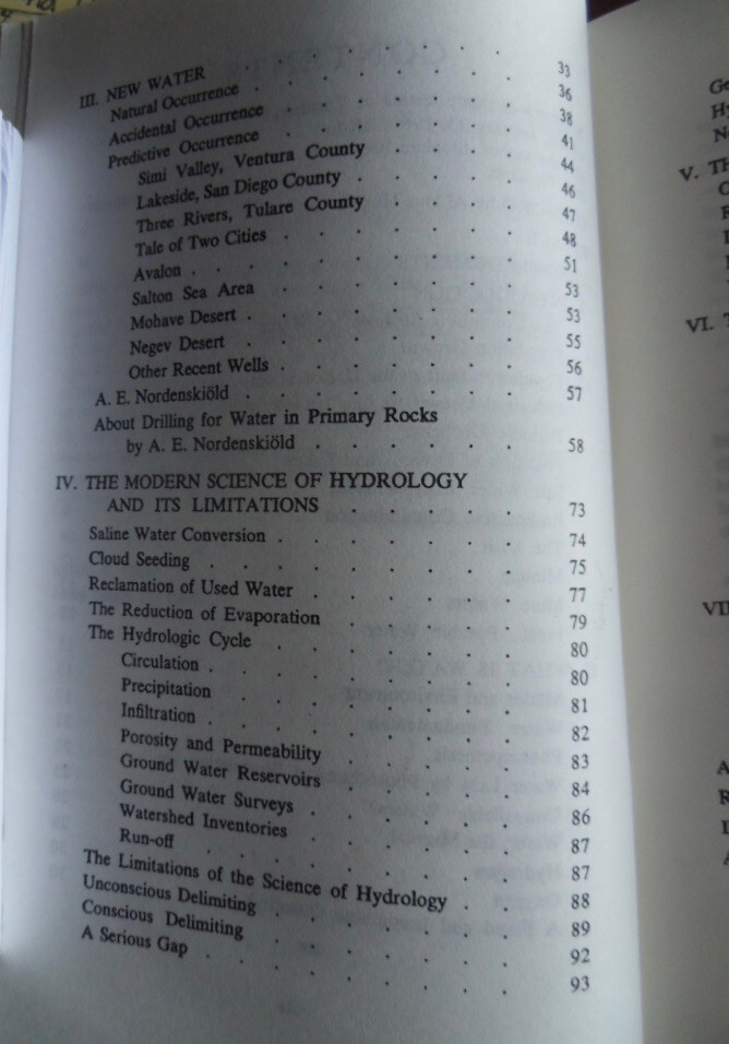 NEW WATER FOR A THIRSTY WORLD , Salzman