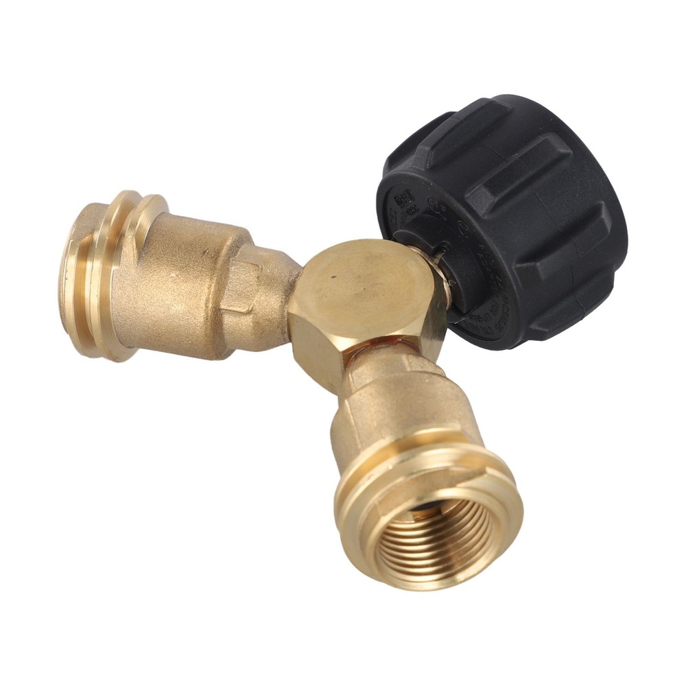 Multi Purpose Propane Tank Adapter Tee for Various Propane powered Devices