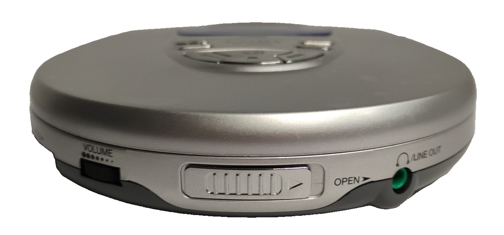 Coby Portable CD Player Dynamic Bass Boost System Works Tested Mo# CX-CD303