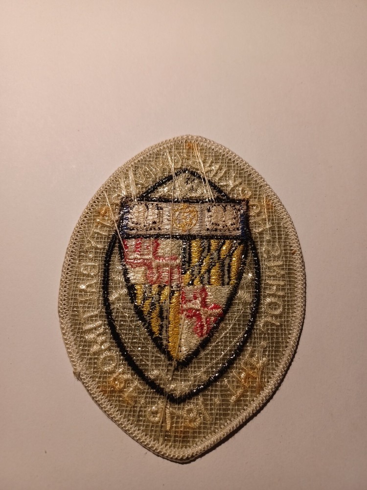 Police Security University Shoulder Patch