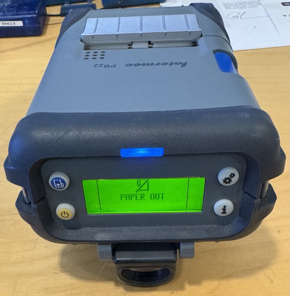 Intermec PB22 Bluetooth USB Thermal Label Printer - Refurbished w/new battery