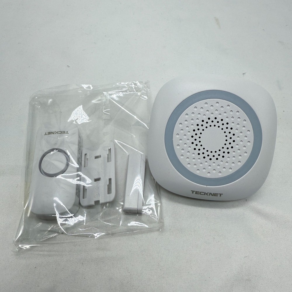 TECKNET Door Chime When Door Opens, Wireless Door Sensor - READ