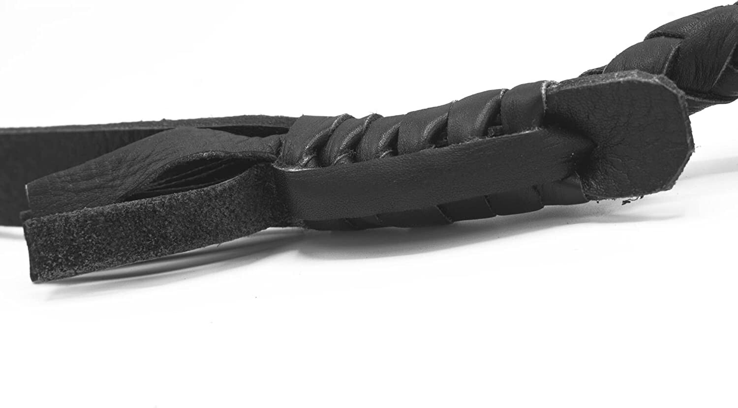 Real Cowhide Leather Bullwhip 04 to 08 Feet Long Handmade 12 Plaits Bullwhips