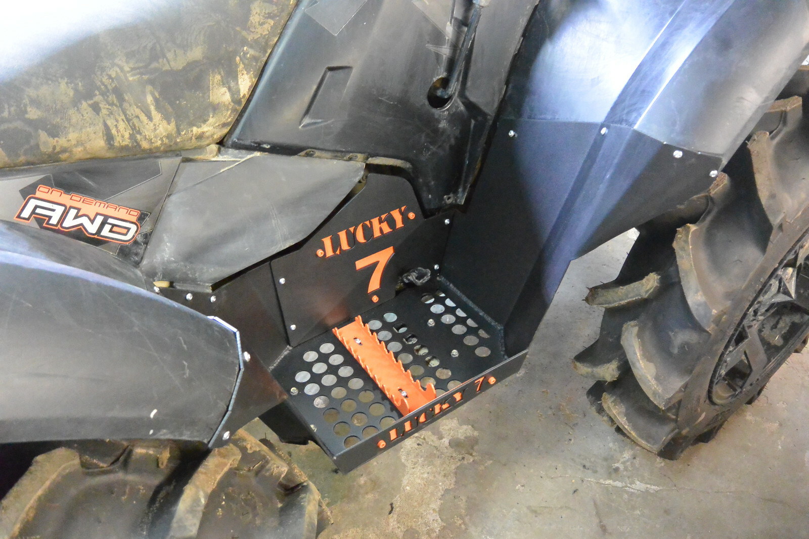 2016-2023 Polaris Sportsman Highlifter 850 & 1000 Metal Floorboards Footwells