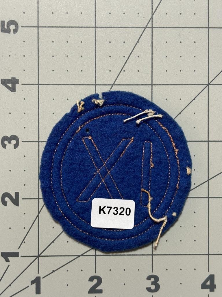 WW 1 US Army 9th Corps Patch Inv# K7320