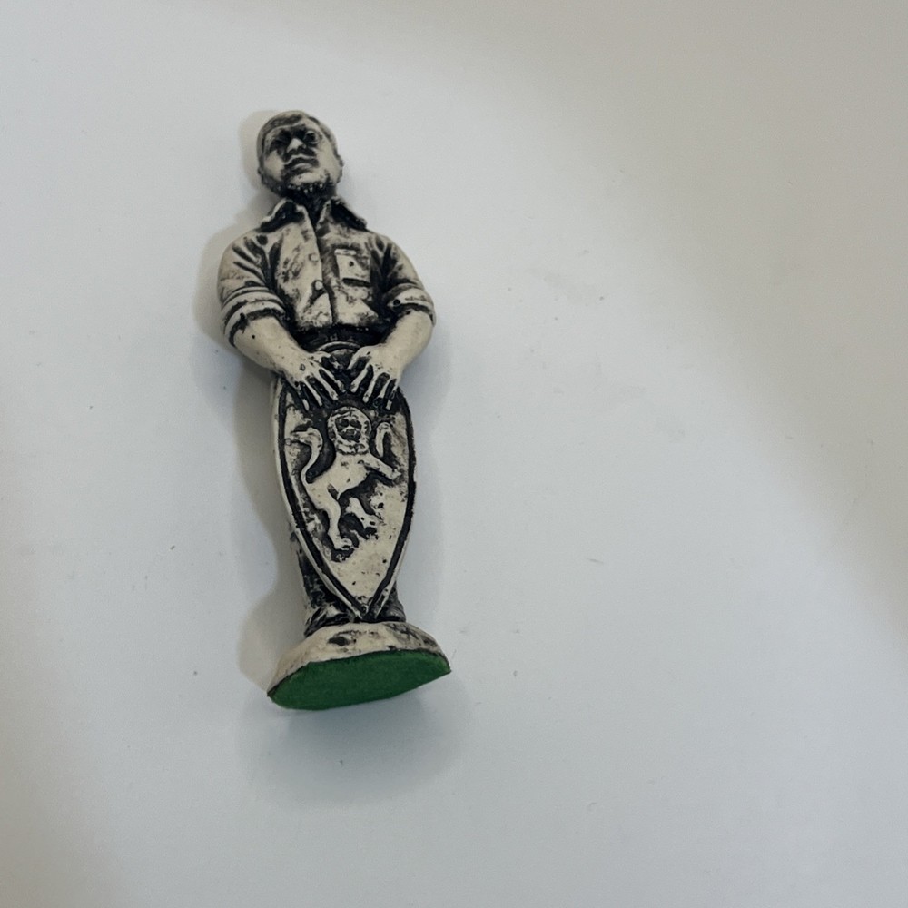 Stone chess pieces hand-painted