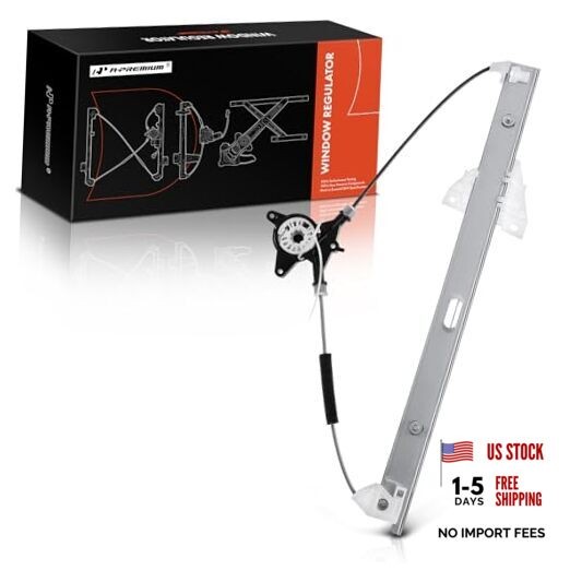 Power Window Regulator without Motor Compatible with Mazda Front Driver Side