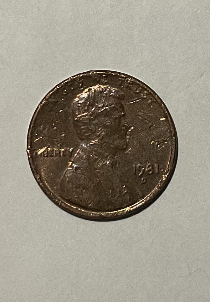 1981 Circulated  Penny