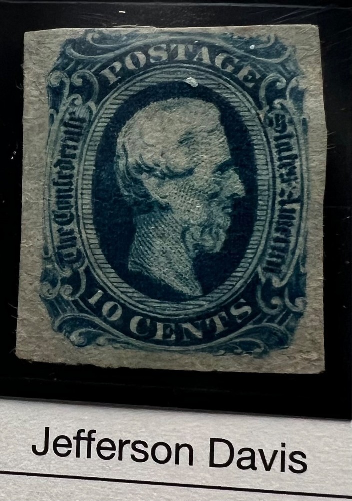 CSA # 12 Die B Deep Blue Unused NG