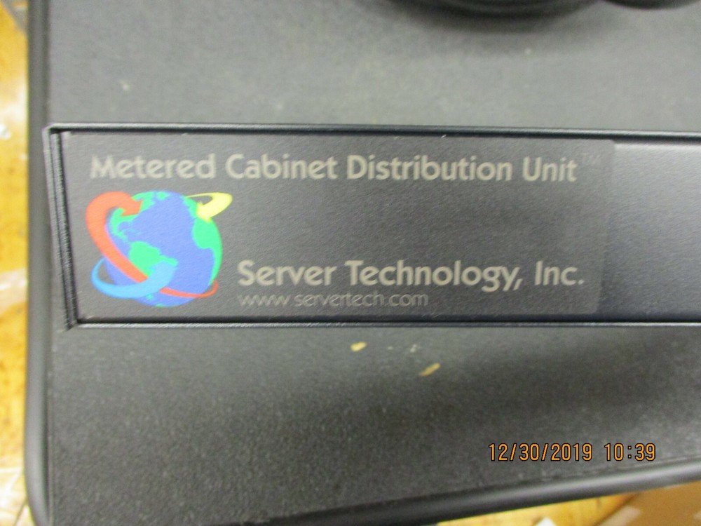 SERVER TECHNOLOGY - C-10H1-L30M - Metered Cabinet Distribution Unit