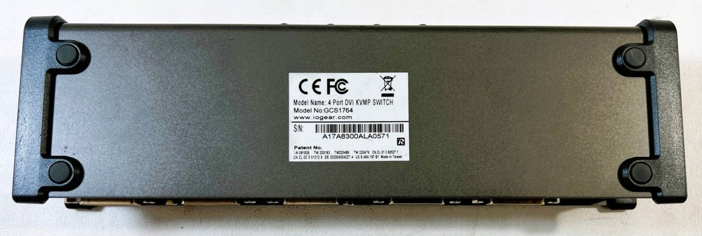 IOGEAR GCS-1764, 4 Port KVM Switch