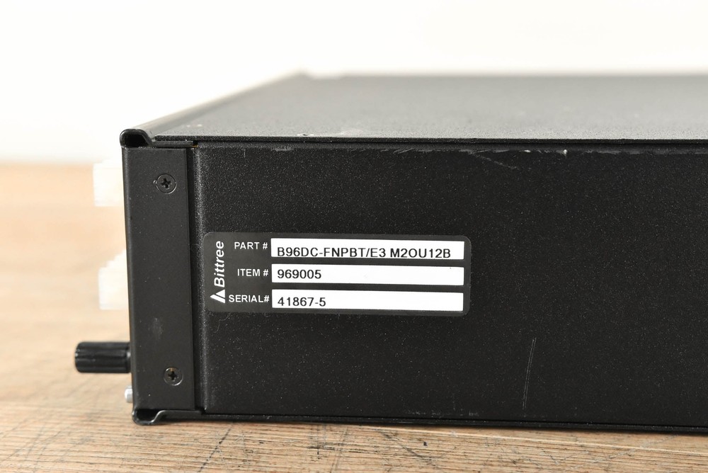 Bittree B96DC-FNPBT/E3 M2OU12B 2x48 Patch Bay CG0043R
