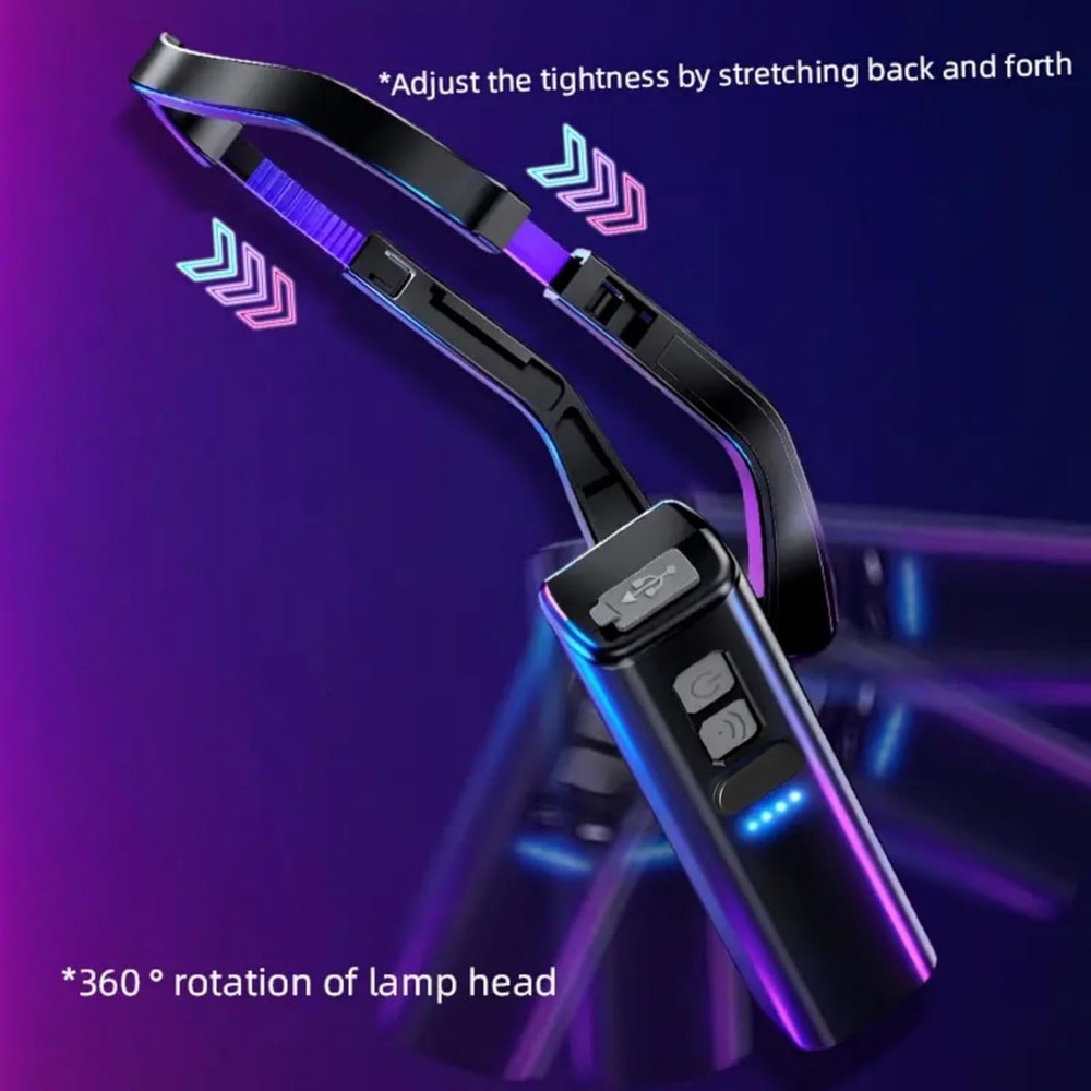 Ear Hook Headlight Rechargeable Motion Sensor for Camping DIY Night Hiking