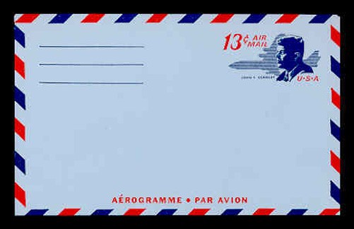 SCOTT #UC39 MINT AIR LETTER SHEET
