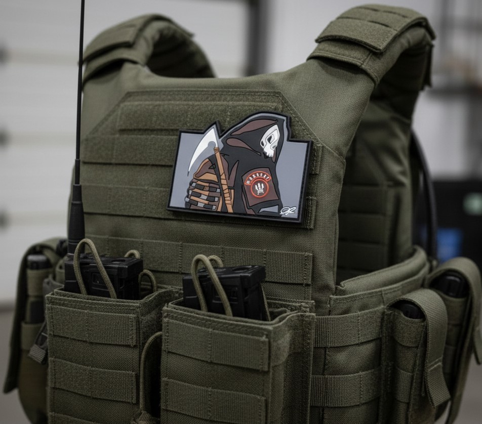 Maratac John Pham Tactical Reaper PVC Patch Limited Edition CountyComm
