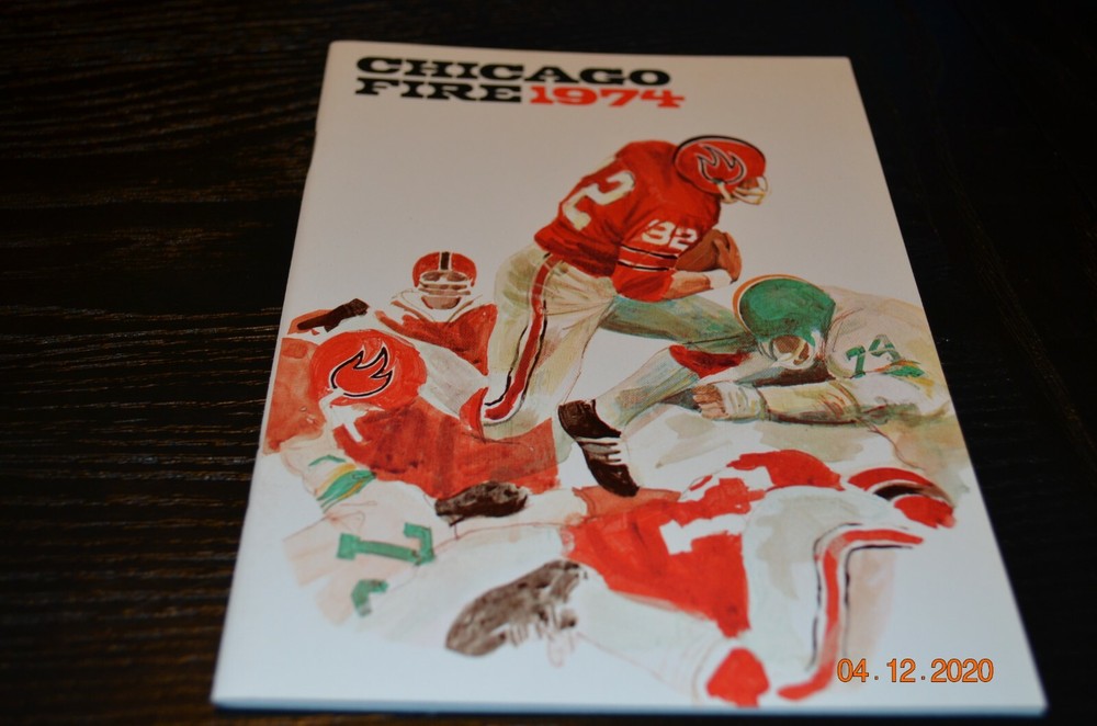 CHICAGO FIRE 1974 PROGRAM