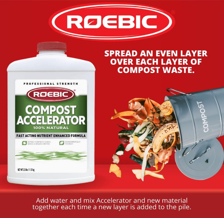 Roebic CA-1 Bacterial Compost Accelerator: 2.5 pounds, for faster composting