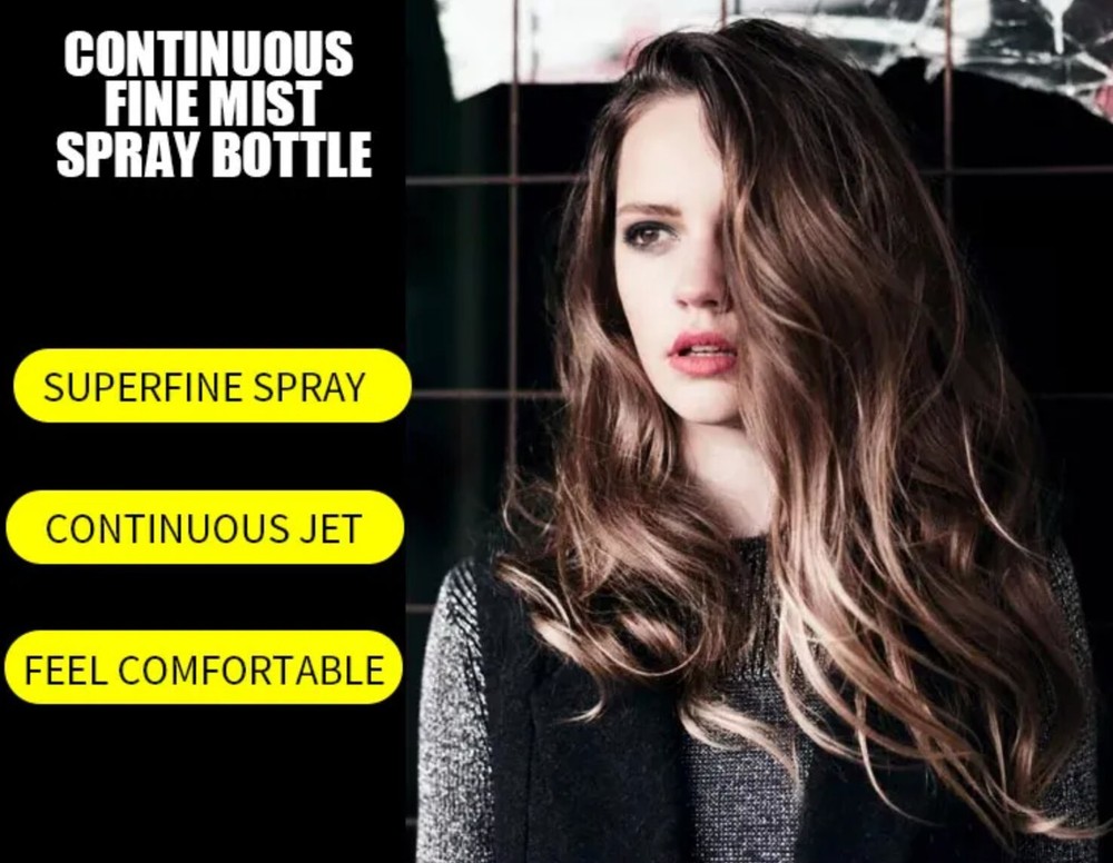 200ml Empty Spray Bottle Refillable Ultra Fine Mist Trigger Pump Gradient 1pc