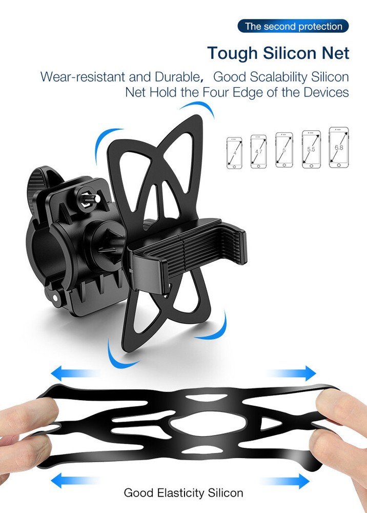 Handlebar Cell Phone Holder prevent your device from dropping