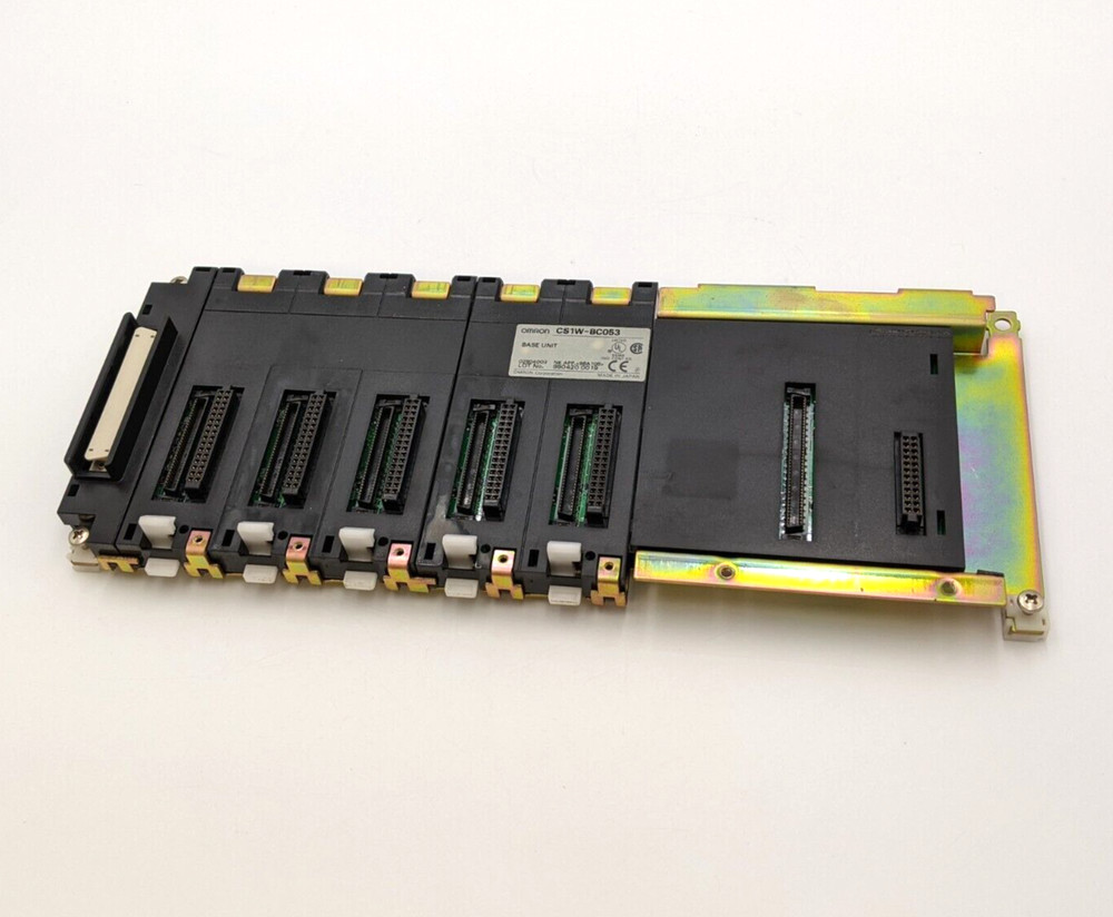 Omron CS1W-BC053 Base Unit CPU Central Processing Unit Backplane CS1 Series