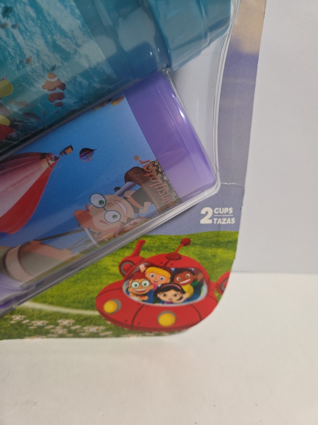 Playtex Little Einsteins Sippy Cup 2 Pack Super Rare HTF Disney New Sealed