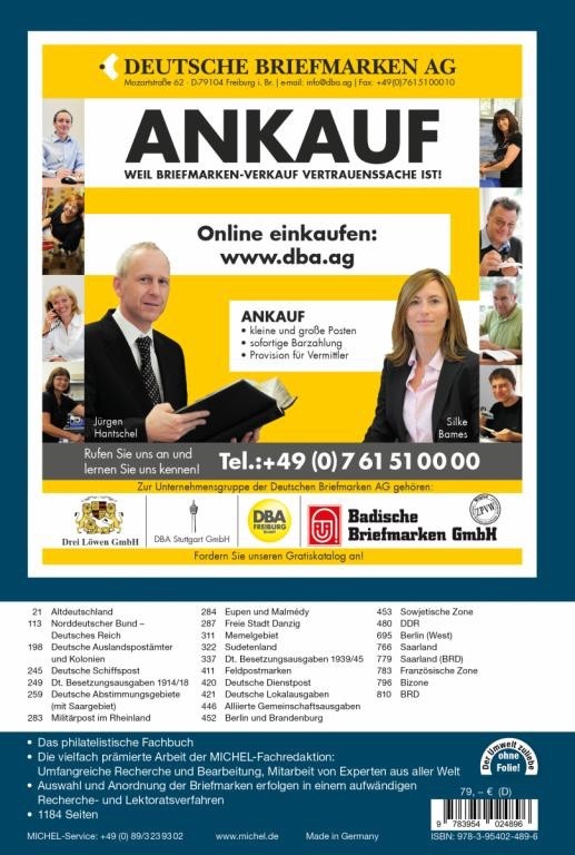Michel Catalogue 2024/2025 - Germany. New