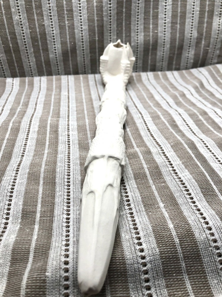 Native American Indian Claw Eagle Pipe Ceramic Bisque Ready to Paint