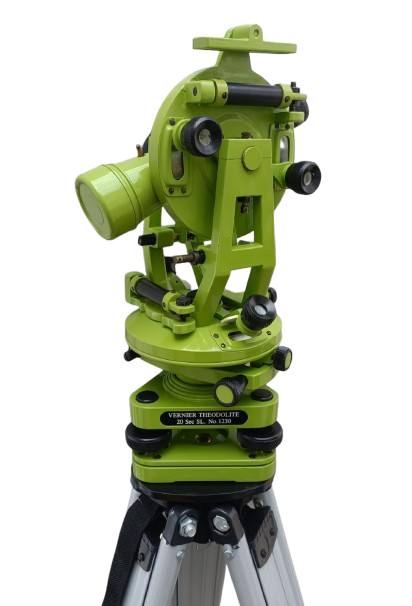 VERNIER TRANSIT THEODOLITE FOR SURVEYING & LEVELLING